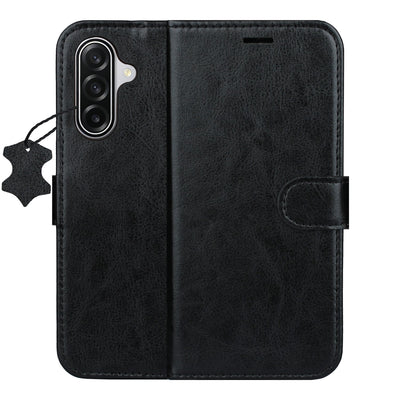 Husa Smart Luxe piele pentru Samsung Galaxy A27 5G Negru