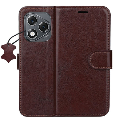 Husa Smart Luxe Leather pentru Honor 400 Lite Maro