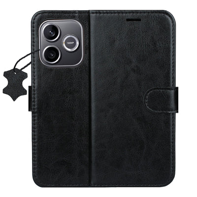 Husa Smart Luxe piele pentru Honor 600 Lite Negru