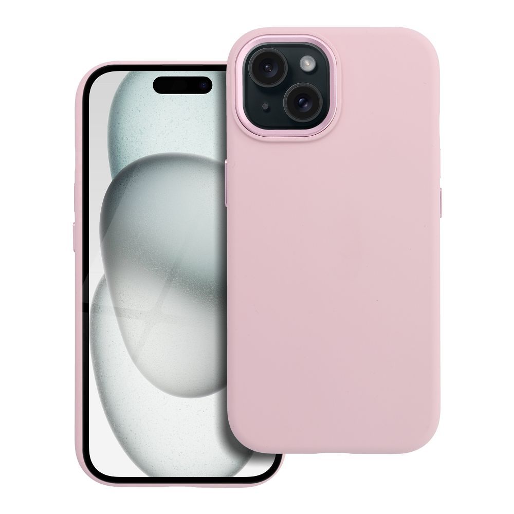 Husa Forcell pentru iPhone 15 F-protect Frame Premium Compatible cu Magsafe Roz