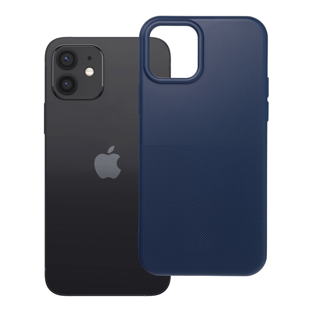 Husa Easy Dual pentru iPhone 12 Albastru