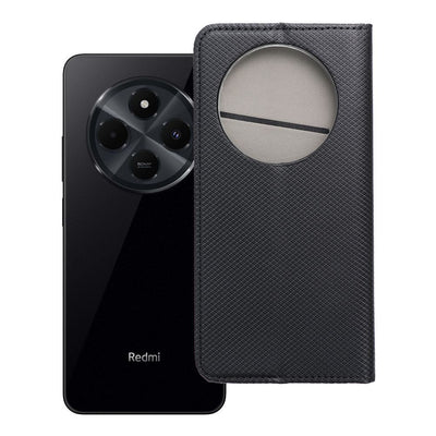Husa Smart Book pentru Oppo Reno 12F Negru
