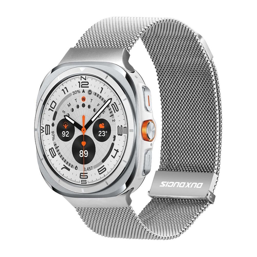Curea DUX Ducis Milanese Stainless Steel Magnetic 47 Mm Argintiu
