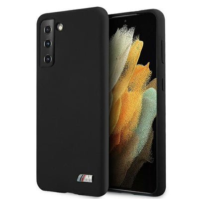 Husa BMW Silicone M Collection pentru Samsung Galaxy S21+ - Negru