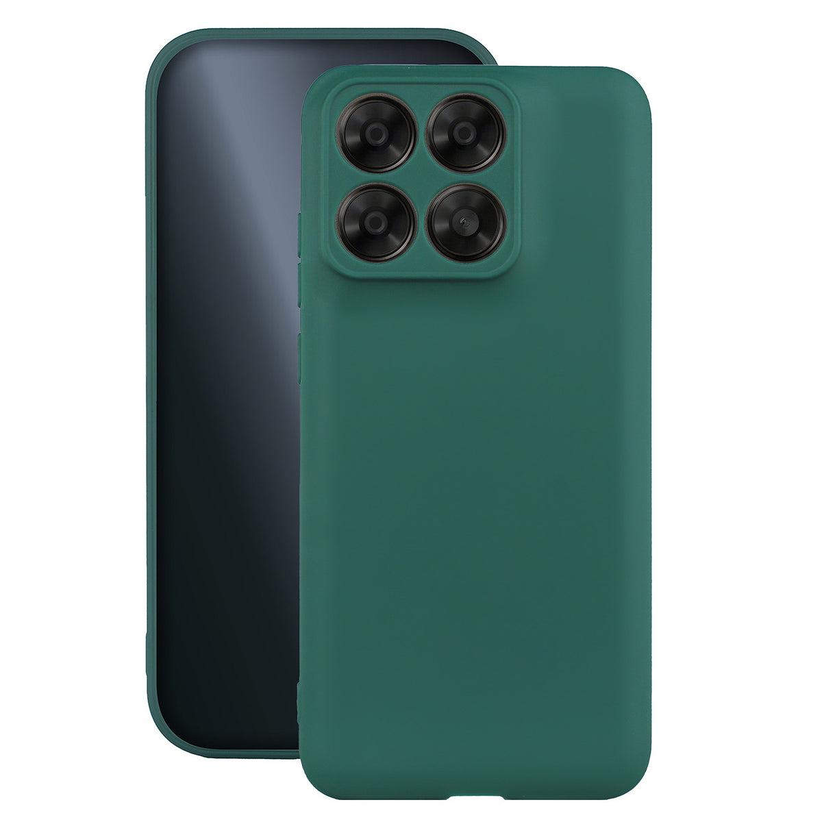 Husa Matt TPU pentru Motorola Edge 70 Fusion Forest Verde