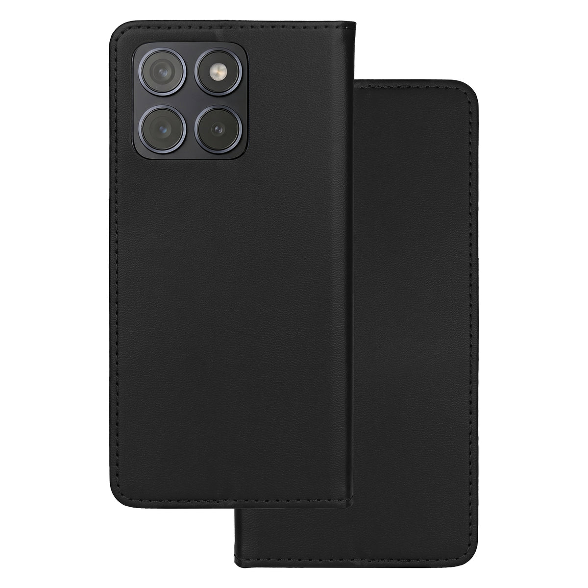 Husa Smart Magnet pentru Motorola Edge 70 Fusion Negru