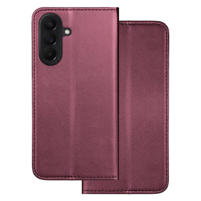 Husa Smart Magnet pentru Samsung Galaxy A27 5G Burgundy