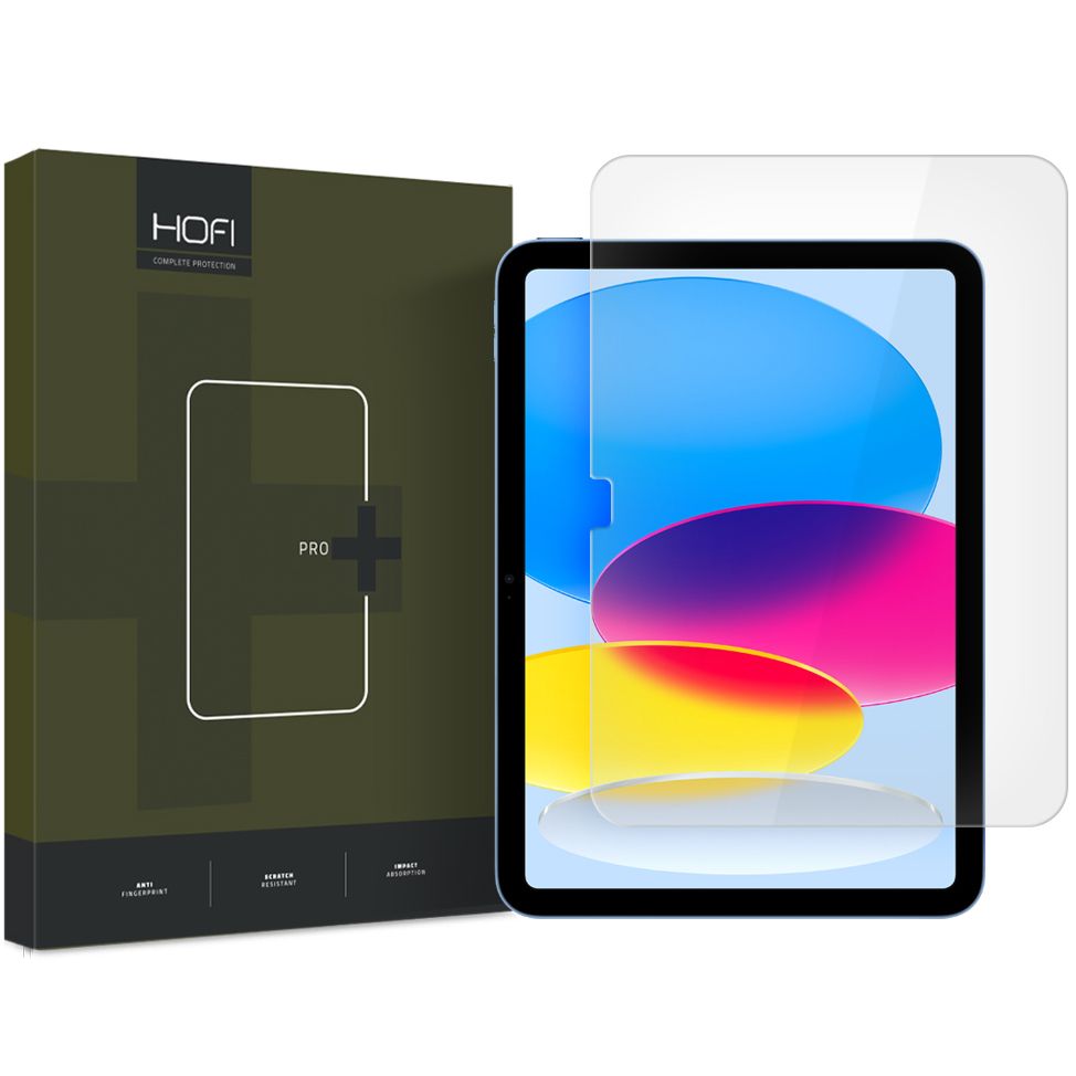 Folie sticla Hofi Pro+ iPad 10.9” 10 / 2022 / 11” 11 / 2025 Transparent