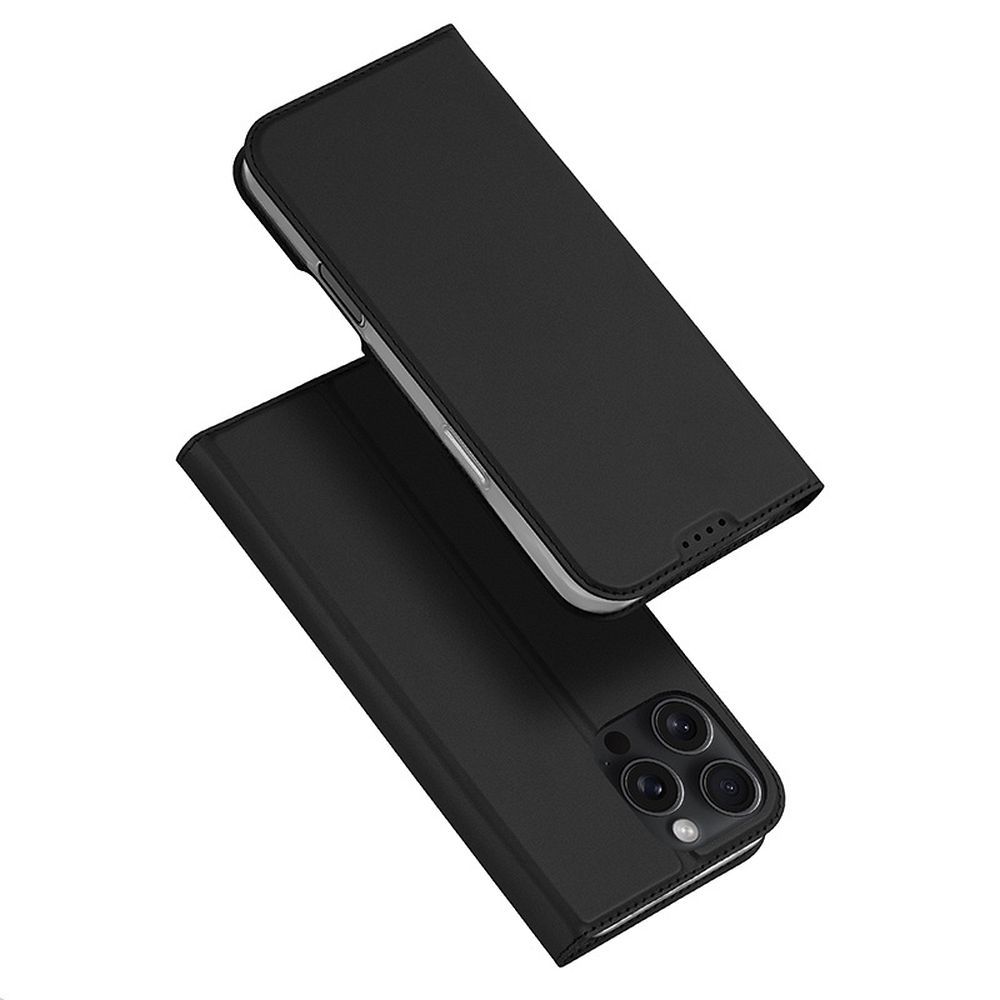 Husa DUX Ducis portofel Skin PRO pentru iPhone 16 Pro Negru