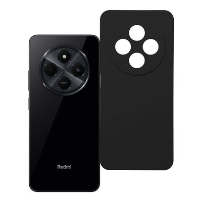 Husa Silicone pentru Xiaomi Redmi 17C 4G / 14C 4G / 14C 5G / Poco C75 4G Negru