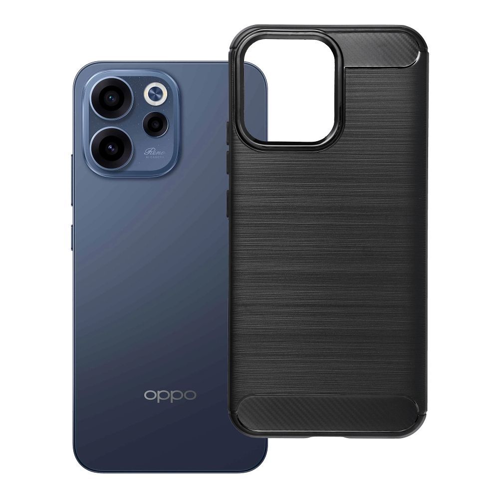 Husa Carbon 2.0 pentru Oppo Reno 15F 5G / 15 FS Negru