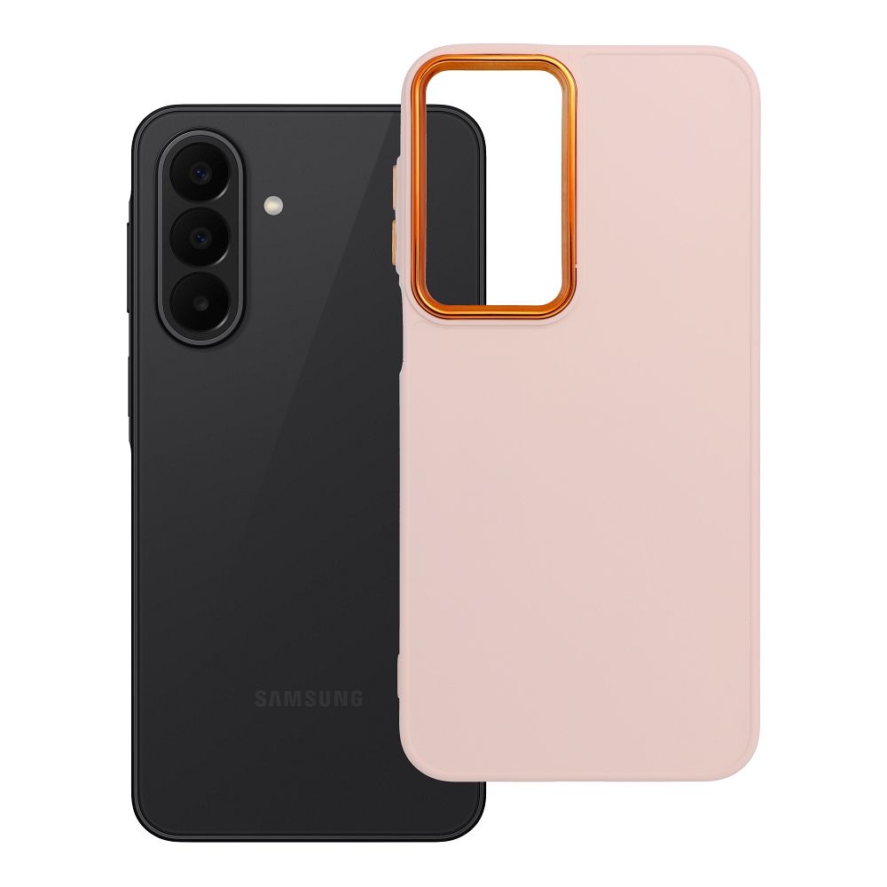 Husa Frame pentru Samsung A27 5G Powder Roz