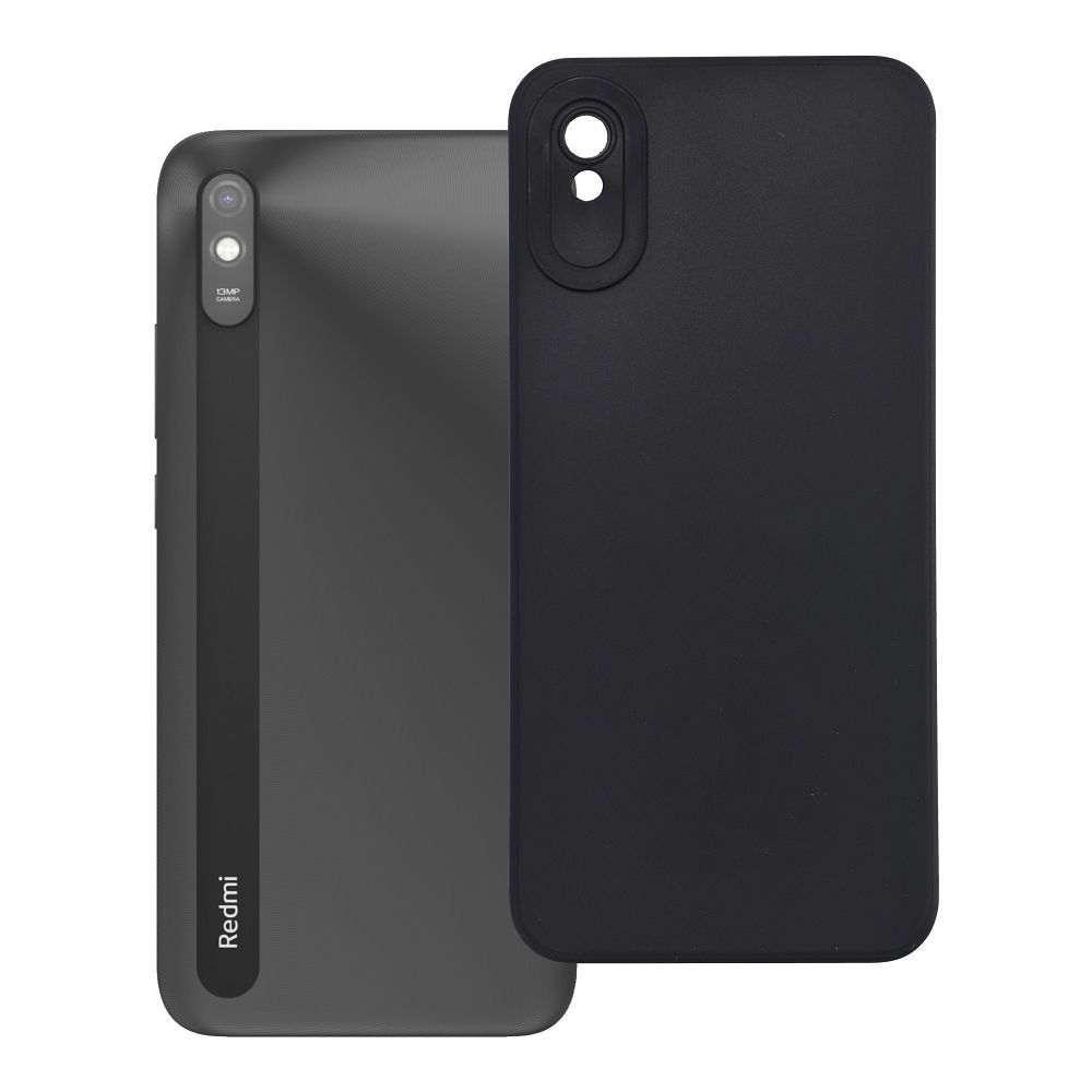 Husa Matt 2.0 pentru Xiaomi Redmi 9A / 9AT Negru