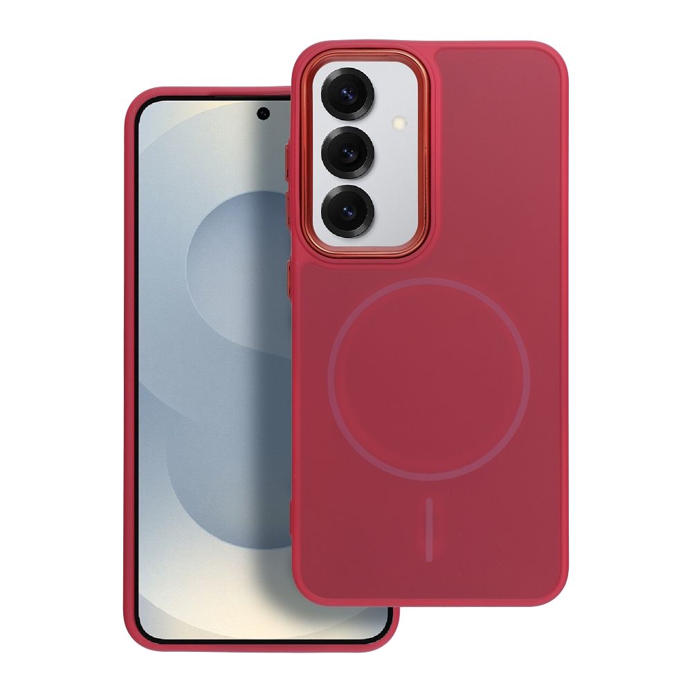 Husa Frame Mag pentru Samsung A17 / A18 Compatible cu Magsafe Magenta