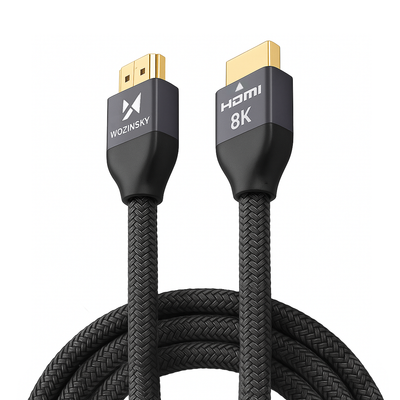 Cablu Wozinsky Hdmi 2.1 8K 60 Hz 48 Gbps / 4K 120 Hz / 2K 144 Hz 3 M Argintiu (Whdmi-30)