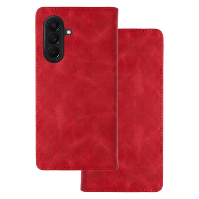 Husa Smart Suede pentru Samsung Galaxy A27 5G Rosu