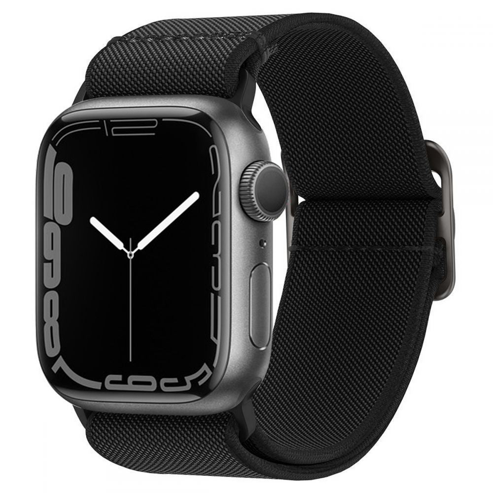 Curea Spigen Fit Lite pentru Apple Watch 4/5/6/7/8/9/SE/Ultra (42/44/45/49 Mm) - Negru