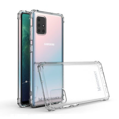 Husa Wozinsky Anti Shock Durable cu Military Grade Protection pentru Samsung Galaxy A72 4G Transparent