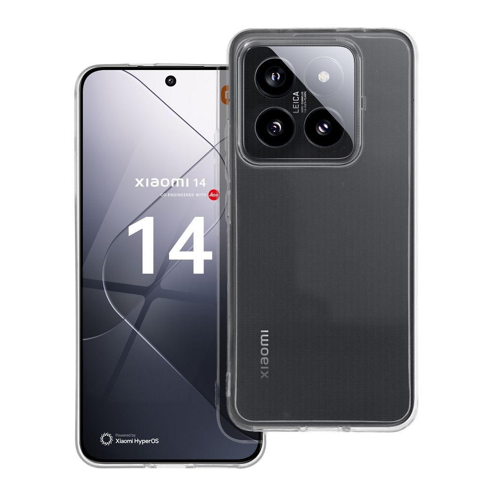 Husa Transparent 2 Mm (Camera Protection) pentru Xiaomi 14 PRO Transparent
