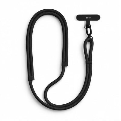 Husa Etteri Universal Neck Lanyard pentru Phones Negru