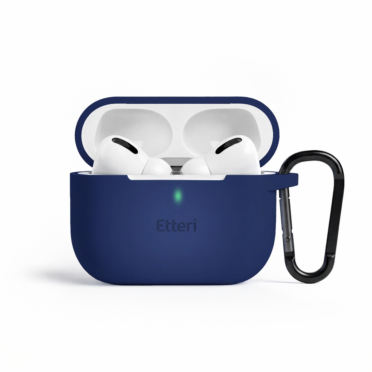 Husa Etteri Silicone pentru AirPods Pro 3 Albastru inchis