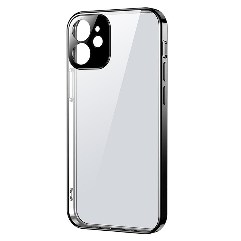 Husa Joyroom New Beauty Series Ultra Thin cu Electroplated Frame pentru iPhone 12 Pro Max Negru