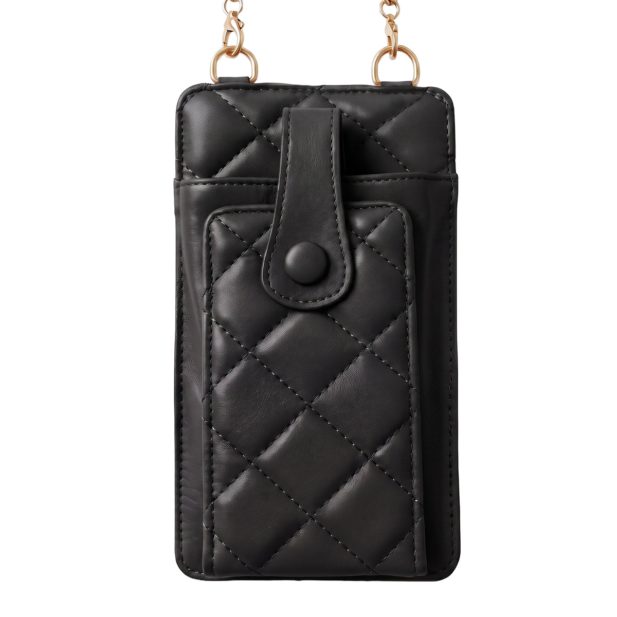 Husa Quilted Phone Bag 19*10,5*2cm Negru