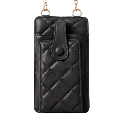 Husa Quilted Phone Bag 19*10,5*2cm Negru