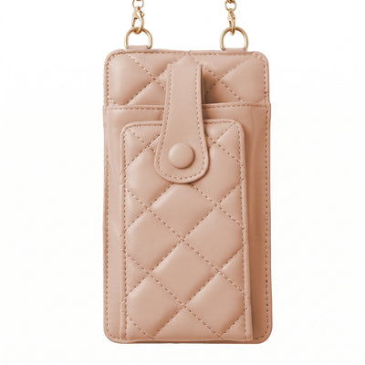Husa Quilted Phone Bag 19*10,5*2cm Roz