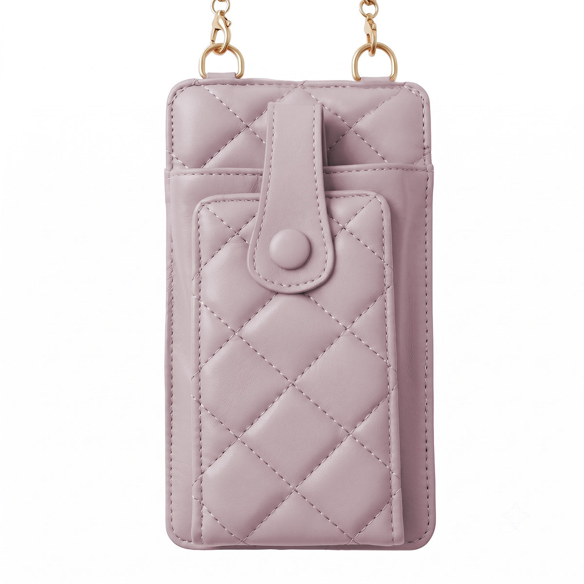 Husa Quilted Phone Bag 19*10,5*2cm Mov