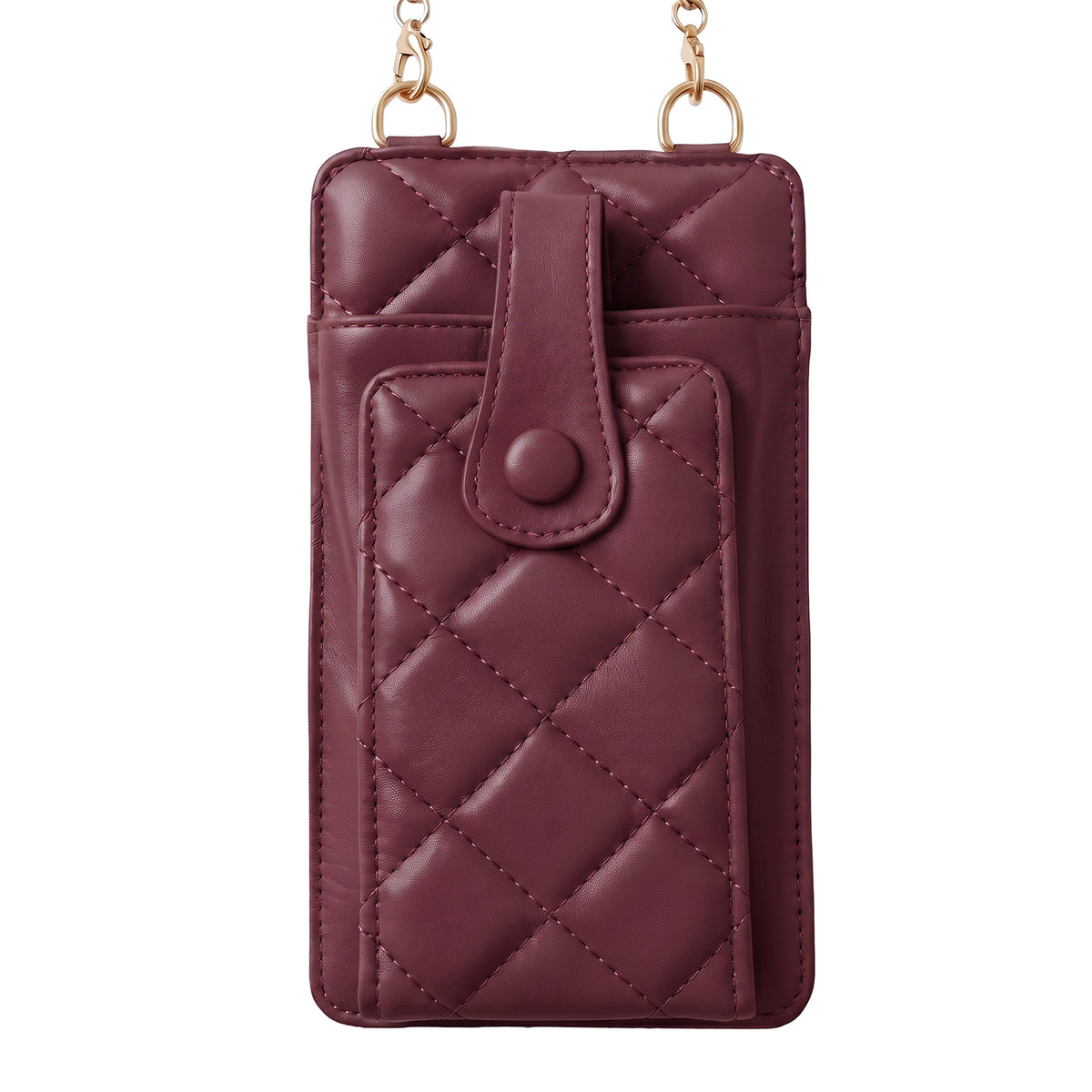 Husa Quilted Phone Bag 19*10,5*2cm Rosu