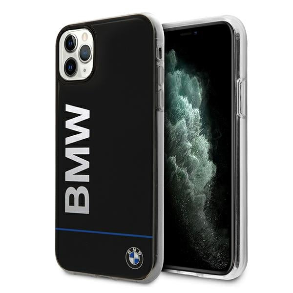 Husa BMW Signature Printed Logo iPhone pentru iPhone 11 Pro - Negru