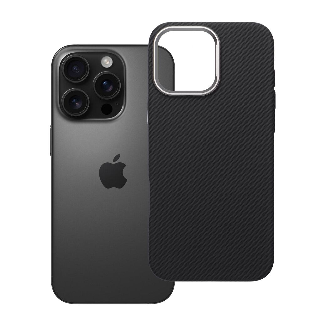 Husa K-look pentru iPhone 16 PRO MAX Compatible cu Magsafe Negru