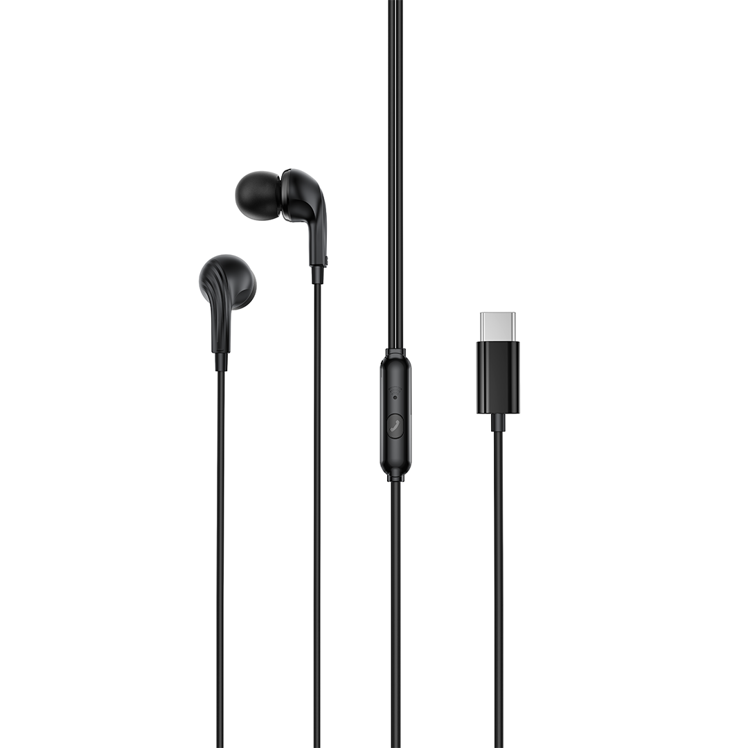Casti XO Wired Ep82 Usb-c Negru