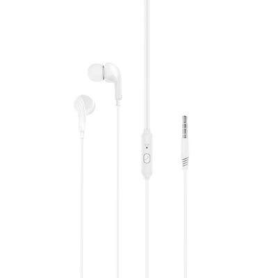 Casti XO Wired Ep86 Jack 3,5mm Alb