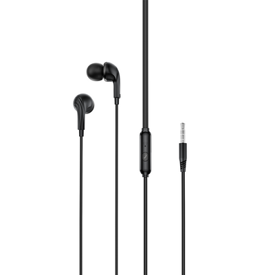 Casti XO Wired Ep86 Jack 3,5mm Negru