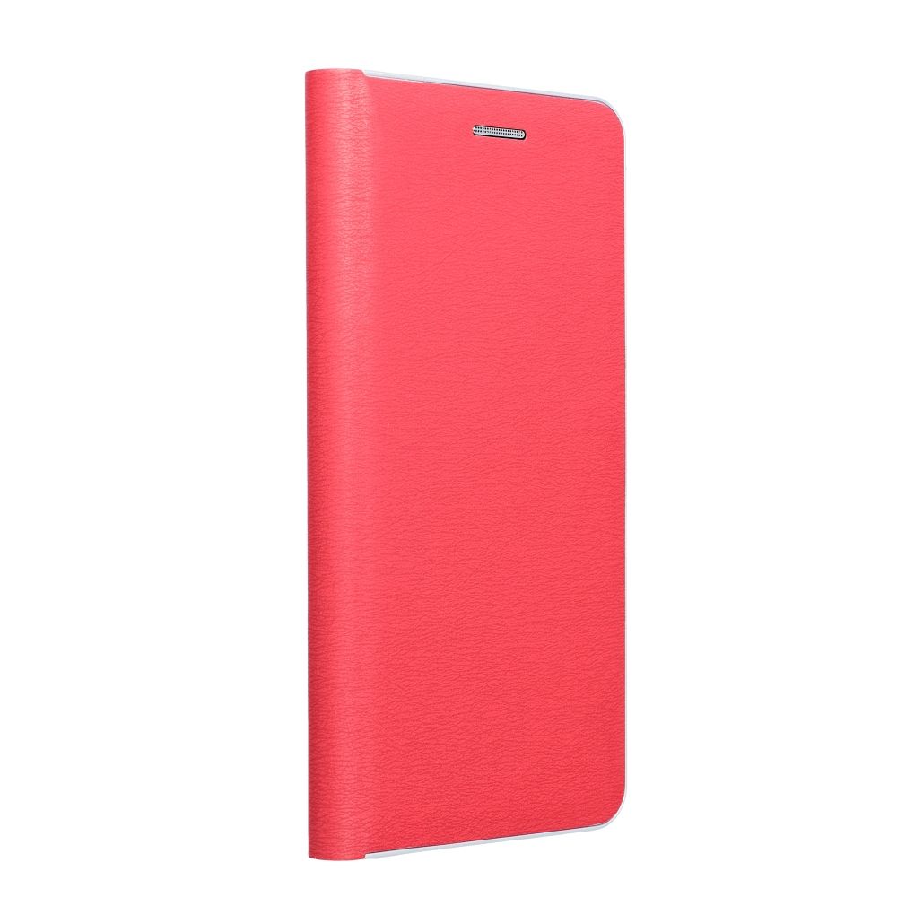 Husa Luna Book Auriu Flip pentru Xiaomi Redmi 12 4G / 12 5G Rosu