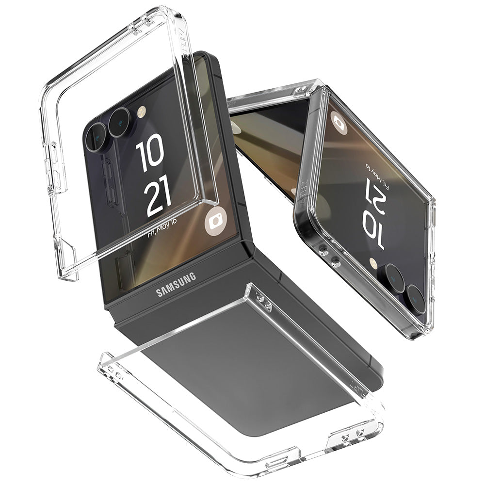Husa Mercury Hard PC pentru Samsung Galaxy Z Flip8 Transparent