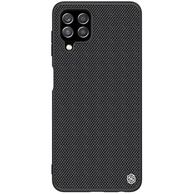 Husa Nillkin Textured Durable Reinforced cu Gel Frame And Nylon Back pentru Samsung Galaxy A22 4G Negru