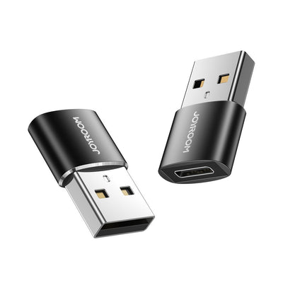 Adaptor Joyroom From USB Type C (Female) To USB (Male) 2 Pcs. Negru (S-h152 Negru)