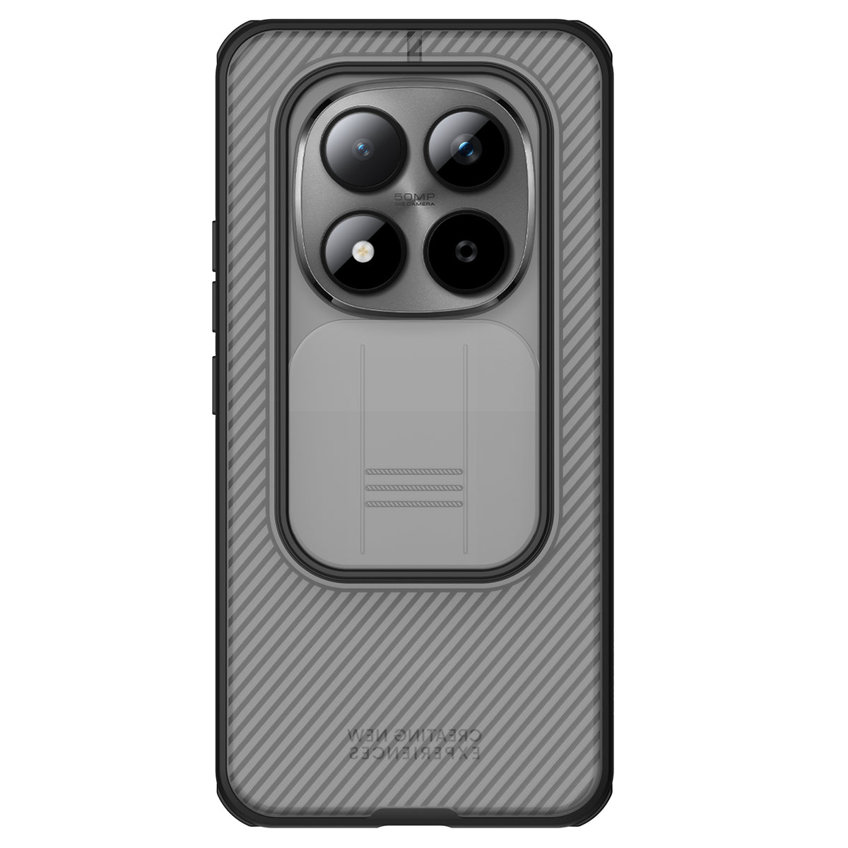 Husa Nillkin Camshield Pro pentru Xiaomi Redmi Note 15 Pro+ 5G/Poco M8 Pro 5G Transparent Negru