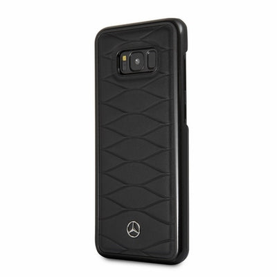 Husa Mercedes Pattern Line pentru Samsung Galaxy S8 Plus - Negru
