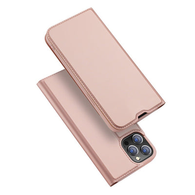 Husa Dux Ducis Skin Pro Bookcase Type pentru iPhone 13 Pro Roz