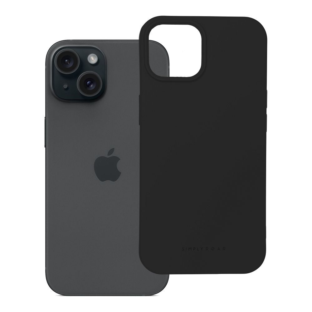 Husa Roar Space - pentru iPhone 15 Negru