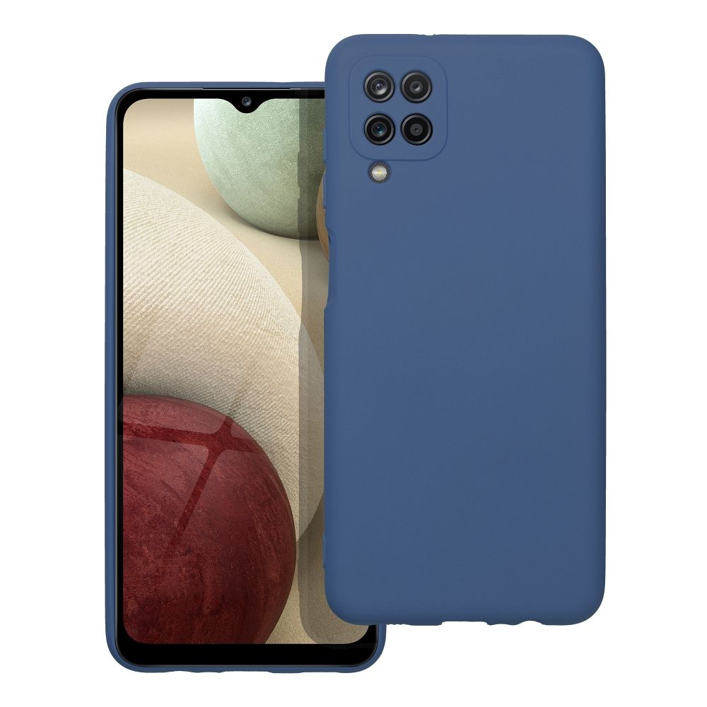Husa Silicone pentru Samsung A12 Albastru