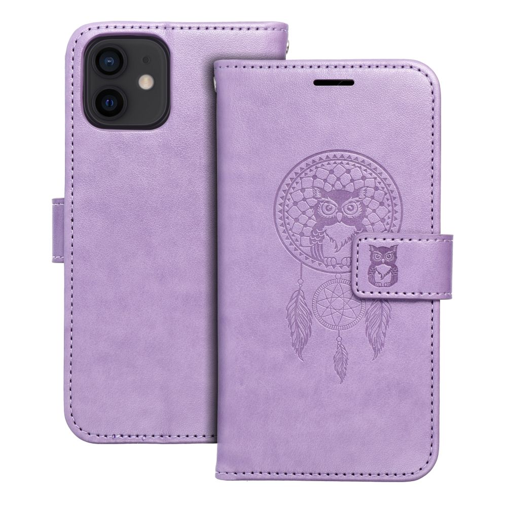 Husa Mezzo Book Flip pentru iPhone 12 / 12 PRO Dreamcatcher Violet