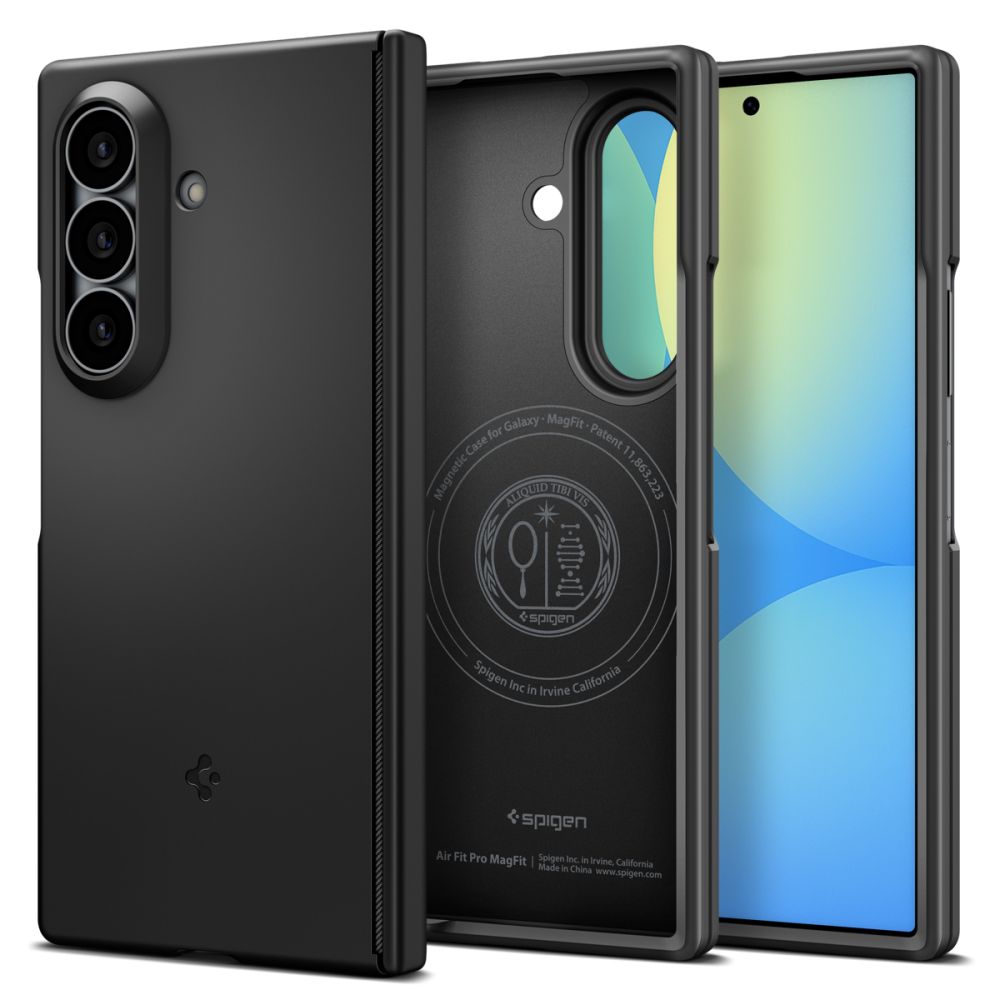 Husa Spigen Air Fit Pro Magsafe pentru Samsung Galaxy Z Fold 8 Uitra Negru