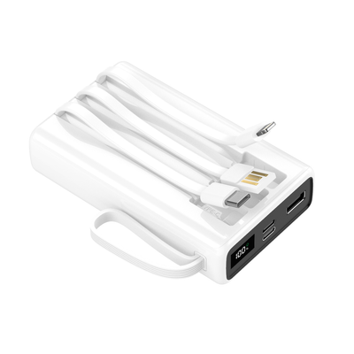 Cablu Setty Acumulator extern 10000 Mah cu Spb-lc-210 Alb