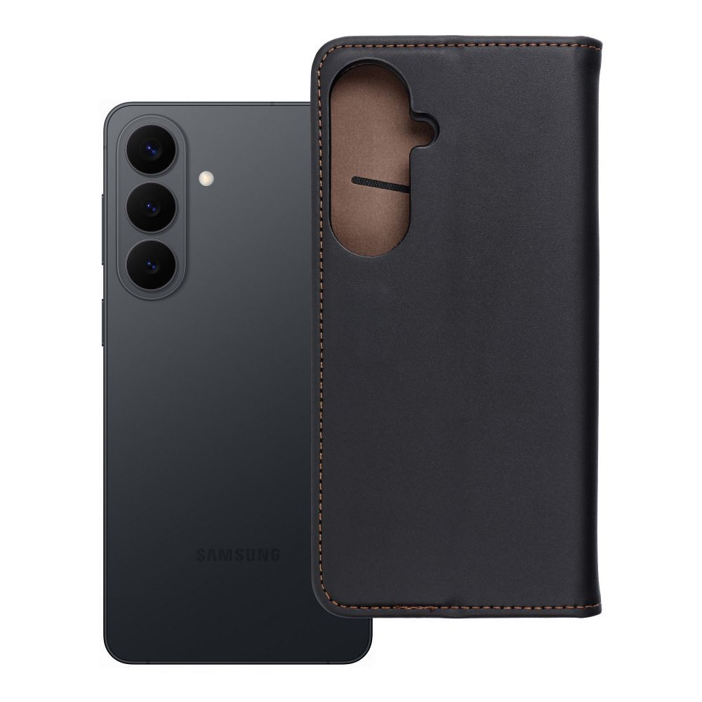 Husa Smart Pro Flip pentru Samsung S26 Plus Book piele Negru