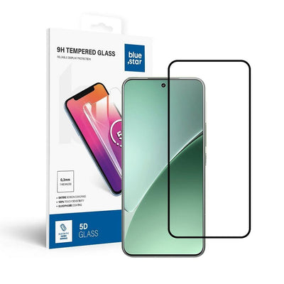 Folie sticla To Xiaomi 15 PRO Albastru Star 5D Negru